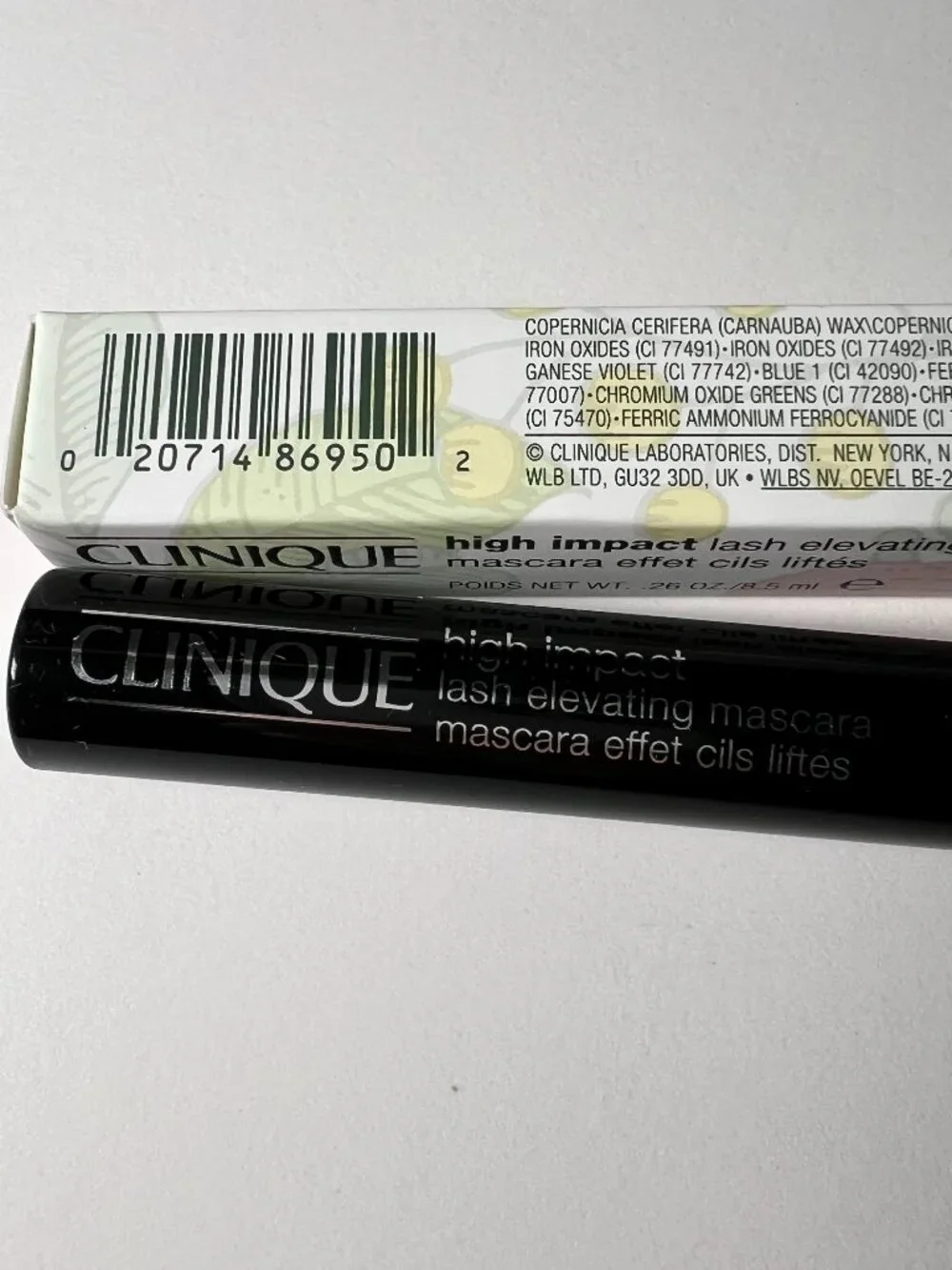 Clinique High Impact Lash Elevating Mascara 01 Black Full Regular Standard Size